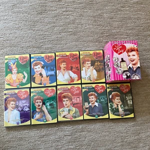 I Love Lucy Complete 1st Season LUCILLE BALL DVD 2003 9-Disc Set Used 4 Sealed - Imagen 1 de 11