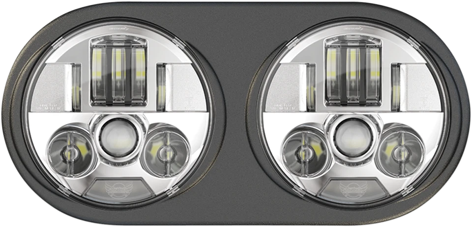 Faros LED cromados FLTR 1998-2003 para Harley Road Glide FLTR ProBeam Foto 1 de 1