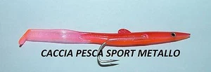 Sandeels PERFEEL sea bass anguille originale CRRB 8,5 - 85 mm esca silicone - Imagen 1 de 1