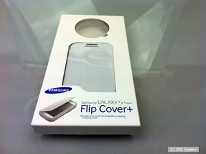 Samsung Galaxy Zoom Flip Cover Black para Galaxy S4 Zoom 3G, ET-GG10FBEG en blanco - Imagen 1 de 1