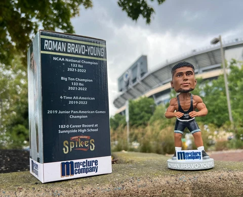 Roman Bravo-Young Penn State 2022 Bobblehead SGA Cover