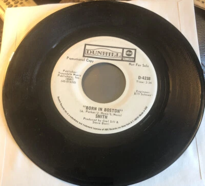 SMITH 45 What Am I Gonna Do Born In Boston 1970 #4238 DJ PROMO DUNHILL USA WLP - Image 1 of 2
