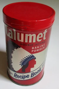 Vintage Calumet Baking Powder Tin circa 1950's - Excellent Condition - Picture 1 of 5