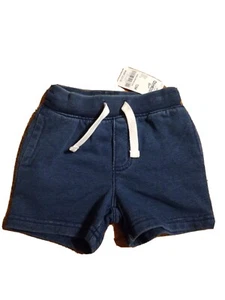 NWT Toddler Blue Drawstring Athletic shorts 12M from OshKosh B'gosh Unisex - Picture 1 of 6