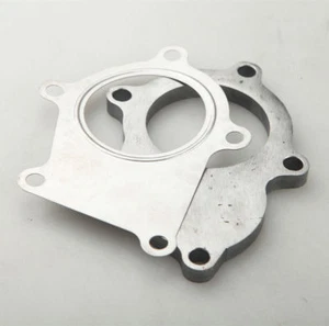 5 Bolt T3 T3/T4 Turbo Downpipe Outlet Exhaust Flange & Gasket - Picture 1 of 4