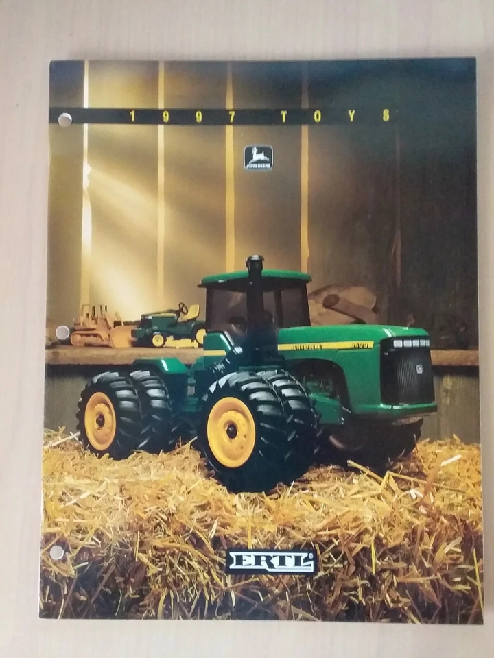 John Deere ERTL Replicas Toy Catalogue Dealer's Brochure 1997 - Image 1 of 4