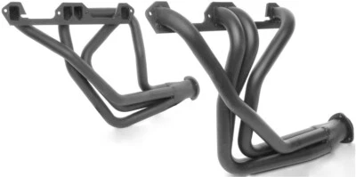 1972-1993 Mopar Chrysler 273-360 Dodge Truck Header 2WD/4WD Black H61603BK - Image 1 of 2