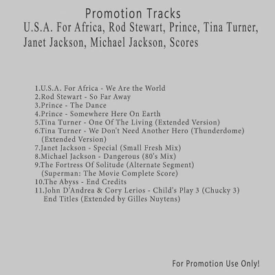 Pop.. White CD. Rod Stewart, Prince, Tina Turner, Janet Jackson, Michael Jackson - Image 1 of 2