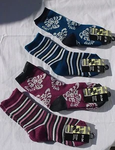 4/8/12 pares de calcetines infantiles algodón azul o morado, talla: 23-38 (so35) - Imagen 1 de 3