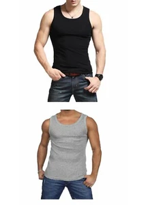 G.T.I. 1 Débardeurs homme 100% coton, Marcel homme, maillot de corps - Bild 1 von 3