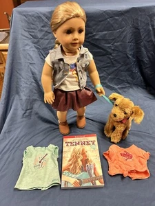 American Girl Puppe Tenney Grant 18 Zoll Country Star Sommersprossen Western - Bild 1 von 16