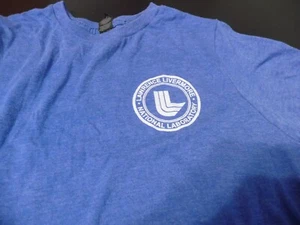 T SHIRT LIVERMORE LABS LARGE YOUTH BLUE SHORT SLEEVES - Bild 1 von 2