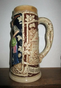 Stein tedesco 8,5" "Sich Regen porta benedizione" #1997-15 ottime condizioni - Foto 1 di 7