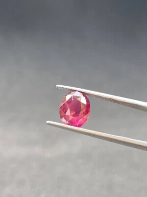 Natural Pink Garnet 3.30 CT – Round Cut | Brilliant Luster | Untreated | CEYLON - Image 1 of 4