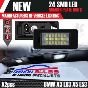 24 unidades de repuesto de matrícula LED SMD blancas BMW Serie 5 E60 M5 F10 F11 M4 - Imagen 1 de 9