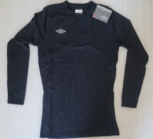 Adult Umbro Base Layer Long Sleeve Sports Compression Black Large & X-Large (T) - Picture 1 of 12