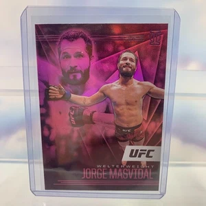 2021 Panini Chronicles Illusions UFC Pink Jorge Masvidal #170 - Picture 1 of 2