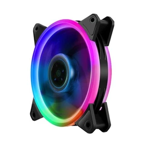 Ventilateur Boîtier Ordinateur LED 120mm pour PC - Photo 1/8
