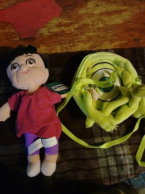 Lote de dos artículos Disney Monsters Inc excelente estado Foto 1 de 4