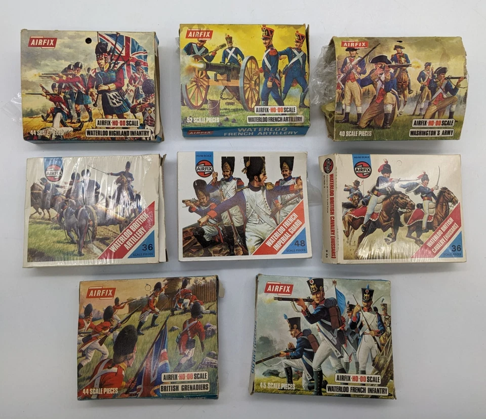 Lote de figuras militares Airfix escala HO-OO Waterloo Guerra de Independencia Americana Foto 1 de 4