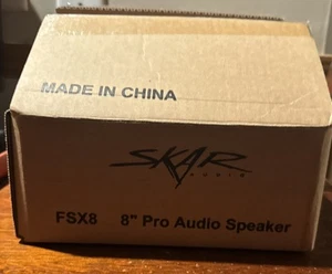 NEU Skar Audio FSX8-8 350 WATT SINGLE 8 ZOLL 8 OHM MITTELTÖNER LAUTSPRECHER - Bild 1 von 3