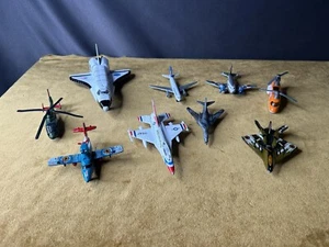 Lot Of  Diecast Aircraft.  Jets, Prop Airplane ,Helicopter, Space Shuttle, - Picture 1 of 20