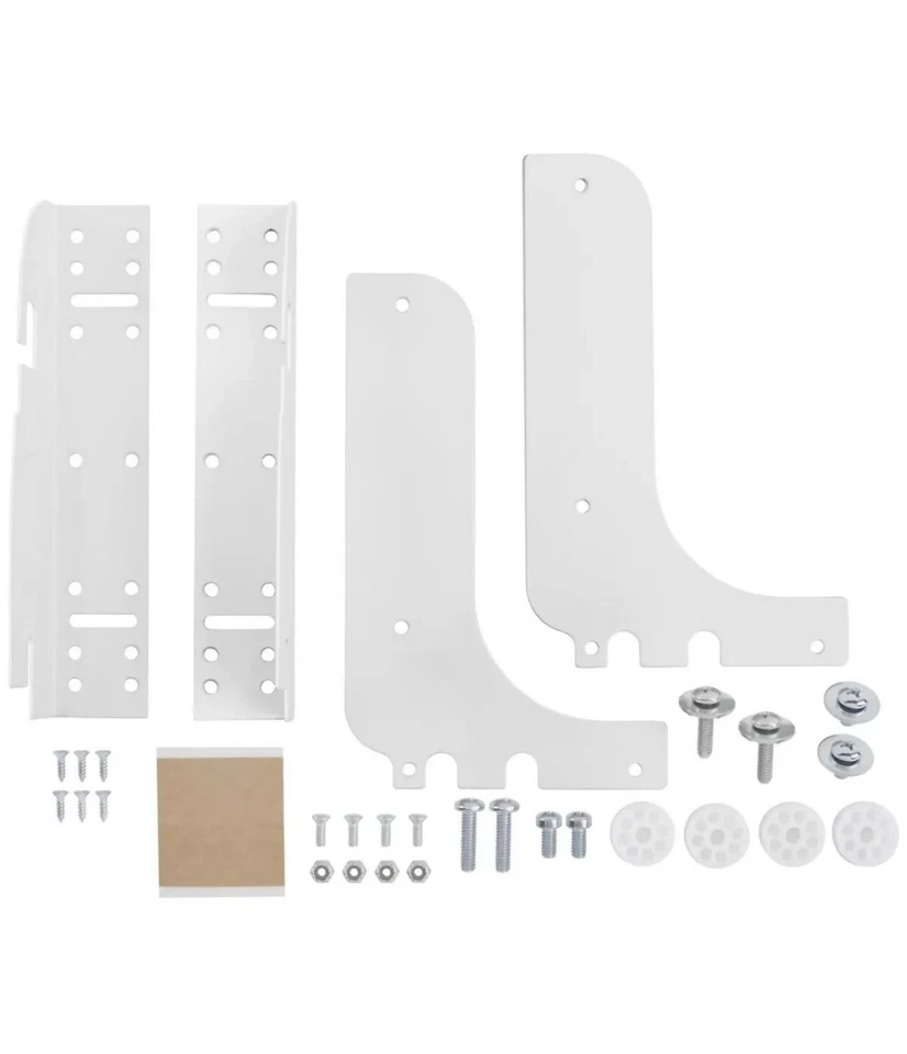 Rev-A-Shelf RV DM KIT Door Mounting Kit for Series Kitchen 1 Kit White