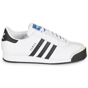 Scarpe da ginnastica originali Adidas SAMOA in pelle bianca/nera - Consegna gratuita e veloce - Foto 1 di 5