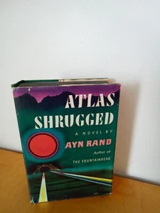 ATLAS SHRUGGED---AYN RAND---HC/DJ---NINTH PRINTING---RANDOM HOUSE - Picture 1 of 13