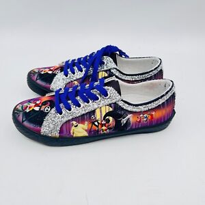 THE BRADFORD EXCHANGE THE NIGHTMARE BEFORE CHRISTMAS EVER SPARKLE SHOE WOMEN 8