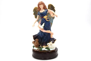 "Porzellanengel Musikstatue ""Hark der Herold Angel singt" - Bild 1 von 10