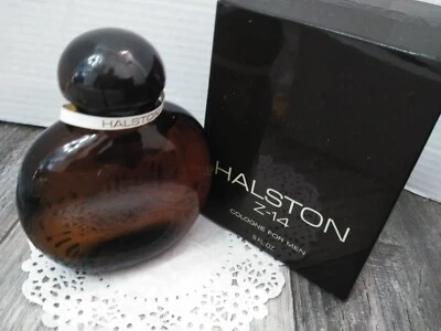DE COLECCIÓN AÑOS 60 70 Halston Z-14 Colonia Splash para Hombre 8.OZ (CON CAJA SIN CÓDIGO DE BARRAS) LEER Foto 1 de 4