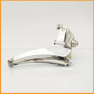 1991 CAMPAGNOLO RECORD FRONT DERAILLEUR VINTAGE BRAZE ON ROAD BIKE 90S FD-01SRE - Picture 1 of 7