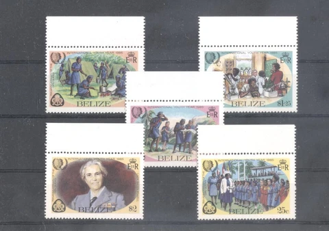 (887550) Scouting, Girl Guides, Belize Cover