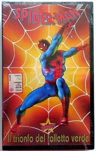 VHS BLISTER STARDUST SPIDERMAN DER TRIUMPH DES GRÜNEN KOBOLDS VERSIEGELT - Bild 1 von 3