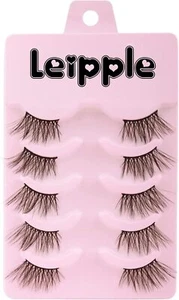 5 Pairs Half Lashes 3D Mink Corner Eyelashes False Natural Cat Eye Curly Thick - Picture 1 of 6