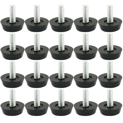 20stk Möbelfüße Regulierschraube Möbelgleiter Stellschraube Bodenschoner M6x20mm - Bild 1 von 4