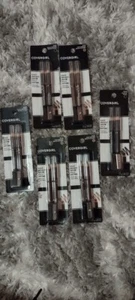 6x Cover Girl EyeBrow Pencil, 1x 500 Black, 2x 505 Rich Brown, 3x 510 Soft Brown - Picture 1 of 6
