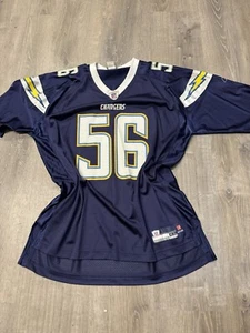 Shawne Merriman Chargers Authentic Reebok NFL Jersey 56 XXL Tomlinson Rivers - Picture 1 of 2