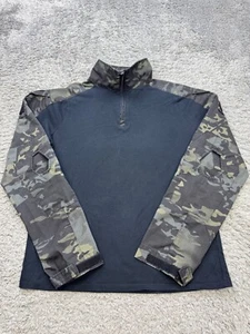 Camicia Viper Special Ops uomo media combattimento tattica militare nera mimetica 1/4 zip - Foto 1 di 8
