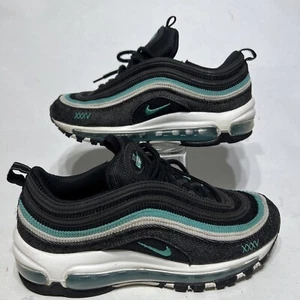 Nike Air Max 97 SE Sport Turbo Youth Size 6 Black Blue Casual Shoes DN1893-001 - Picture 1 of 12