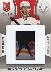 2013-14 Totally Certified Hockey Rookie Slideshow #RS-JTI Jarred Tinordi /100