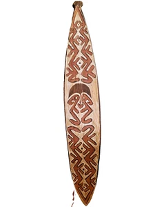 GOPE SPIRIT BOARD - PNG Era River - Gulf of Papua - Genuine Vintage Ritual Item - Picture 1 of 7