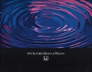 1993 Honda Accord Limousine Wagon Verkaufsprospekt Katalog US 93 DX LX EX SE - Bild 1 von 1
