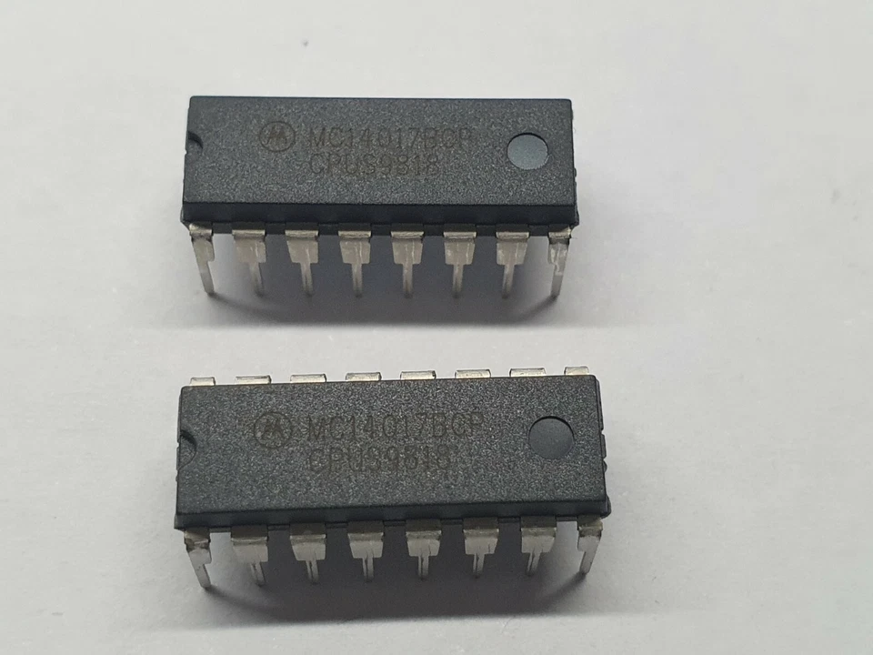 MC14017BCP, DIP-16, integrierte Schaltung, Motorola, 2 Stück - Bild 1 von 1