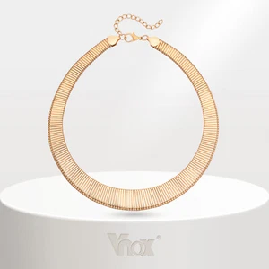 Gargantillas para mujer exageradas planas de serpiente, collares egipcios hipérbole - Imagen 1 de 16