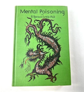 1937 First Mental Poisoning H Spencer Lewis HC New Thought Metaphysical Occult - Bild 1 von 8