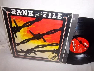 RANK AND FILE-SUNDOWN-SLASH/WARNER BROS 23833-1 VG+/VG+ LP - Image 1 of 2