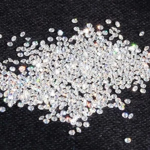 Certified 1 mm Round Cut CVD Diamond J Color I1 Clarity 50 Pcs Diamond Lot - Picture 1 of 8