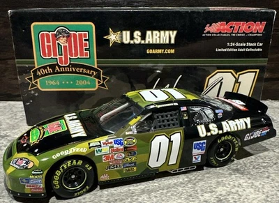 Joe Nemechek #1 2004 Ejército de Estados Unidos/G.I. Banco Nascar de acción Joe 40 aniversario 1/24 Foto 1 de 4